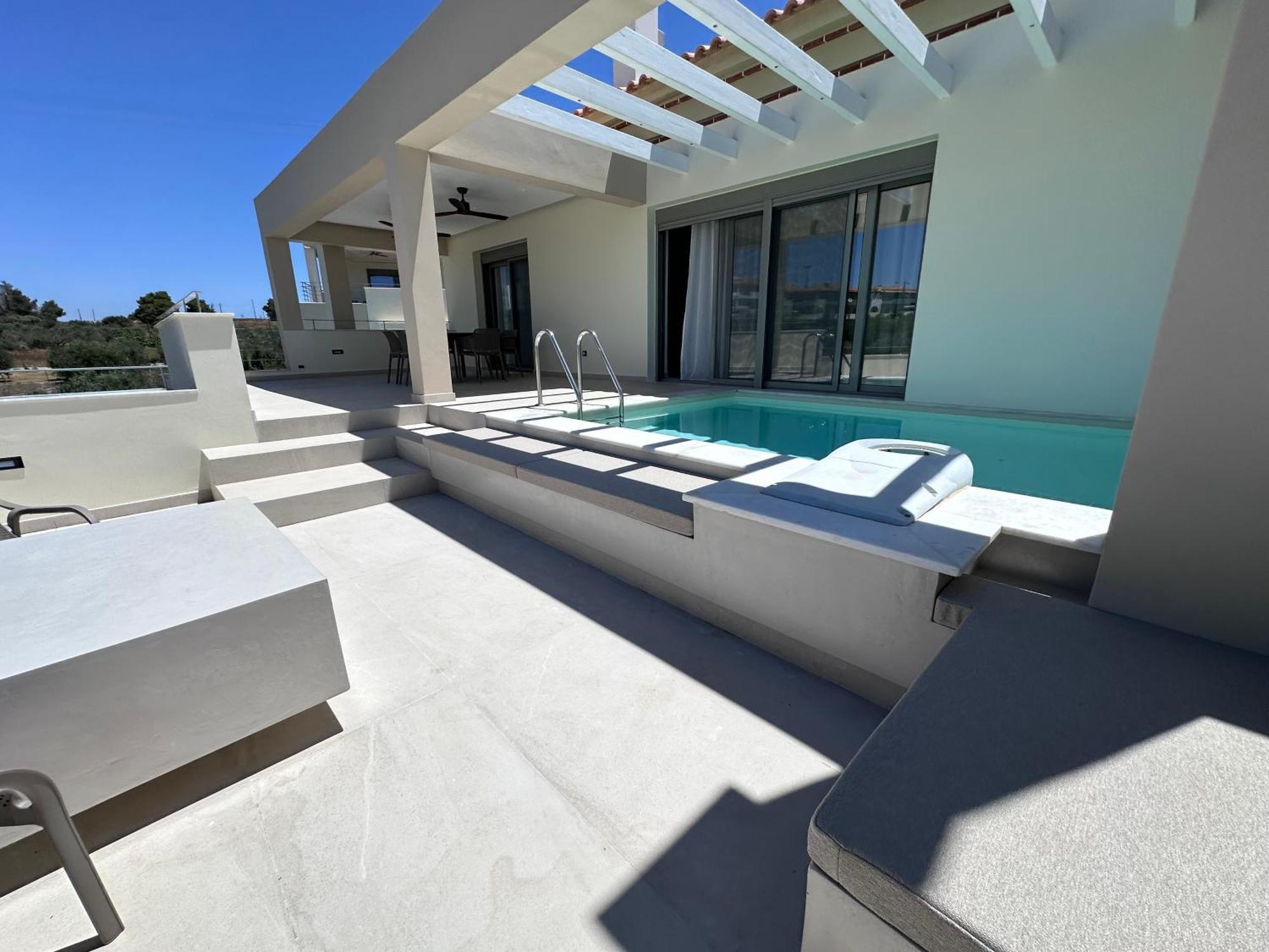 Luxury Houses With Private Pools In Porto Heli By Goutos Properties Luaran gambar