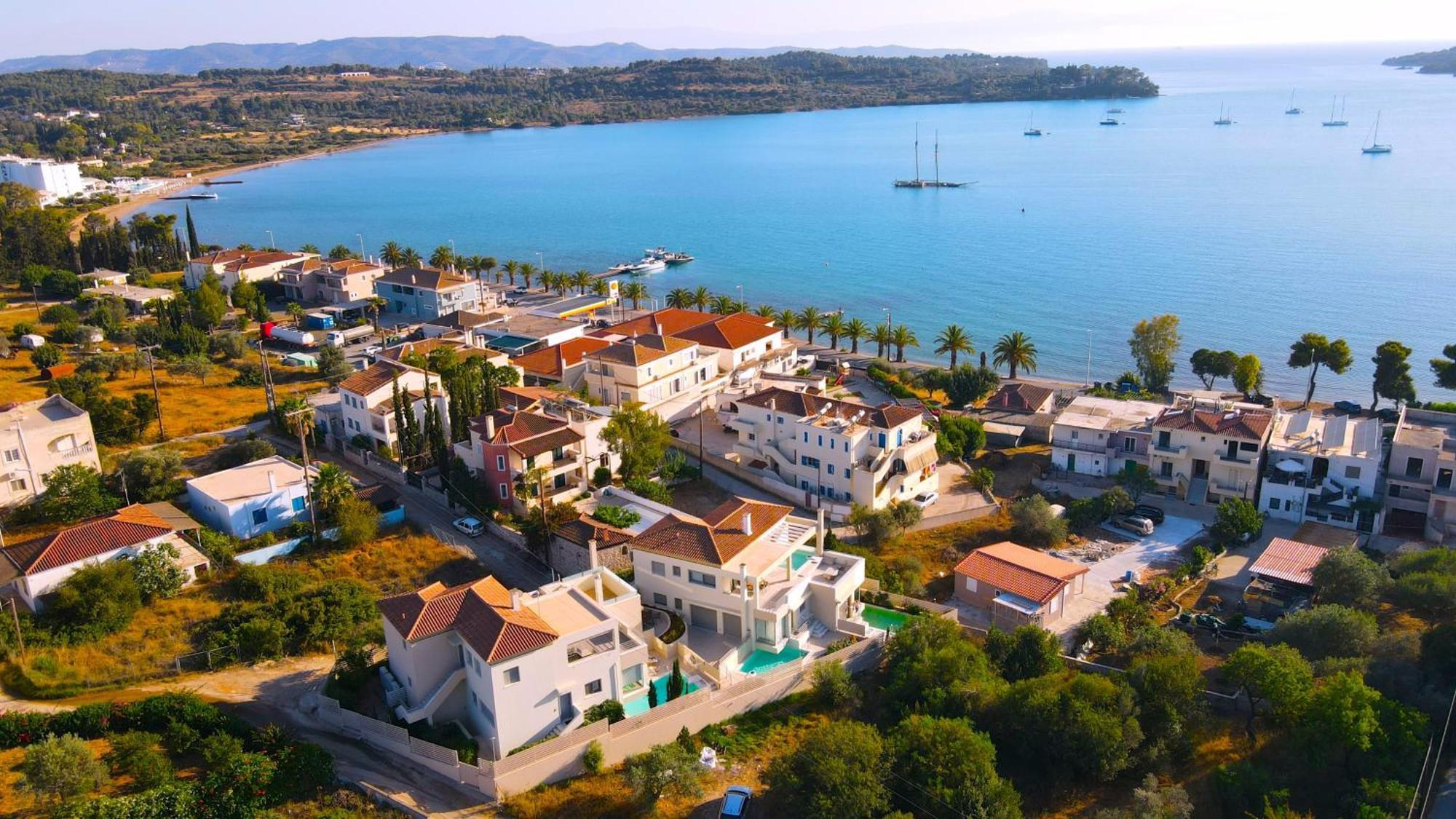 Luxury Houses With Private Pools In Porto Heli By Goutos Properties Luaran gambar