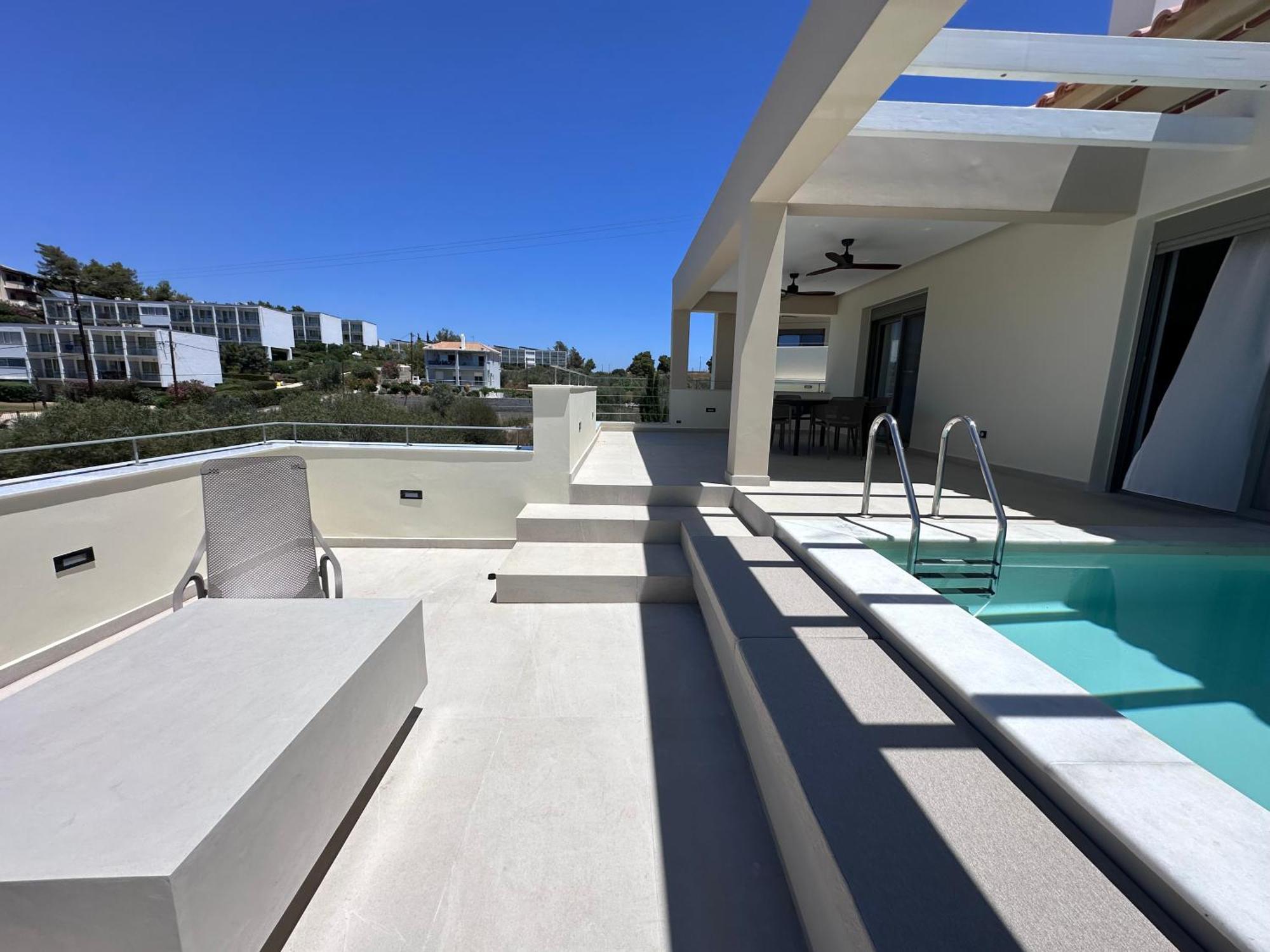 Luxury Houses With Private Pools In Porto Heli By Goutos Properties Luaran gambar