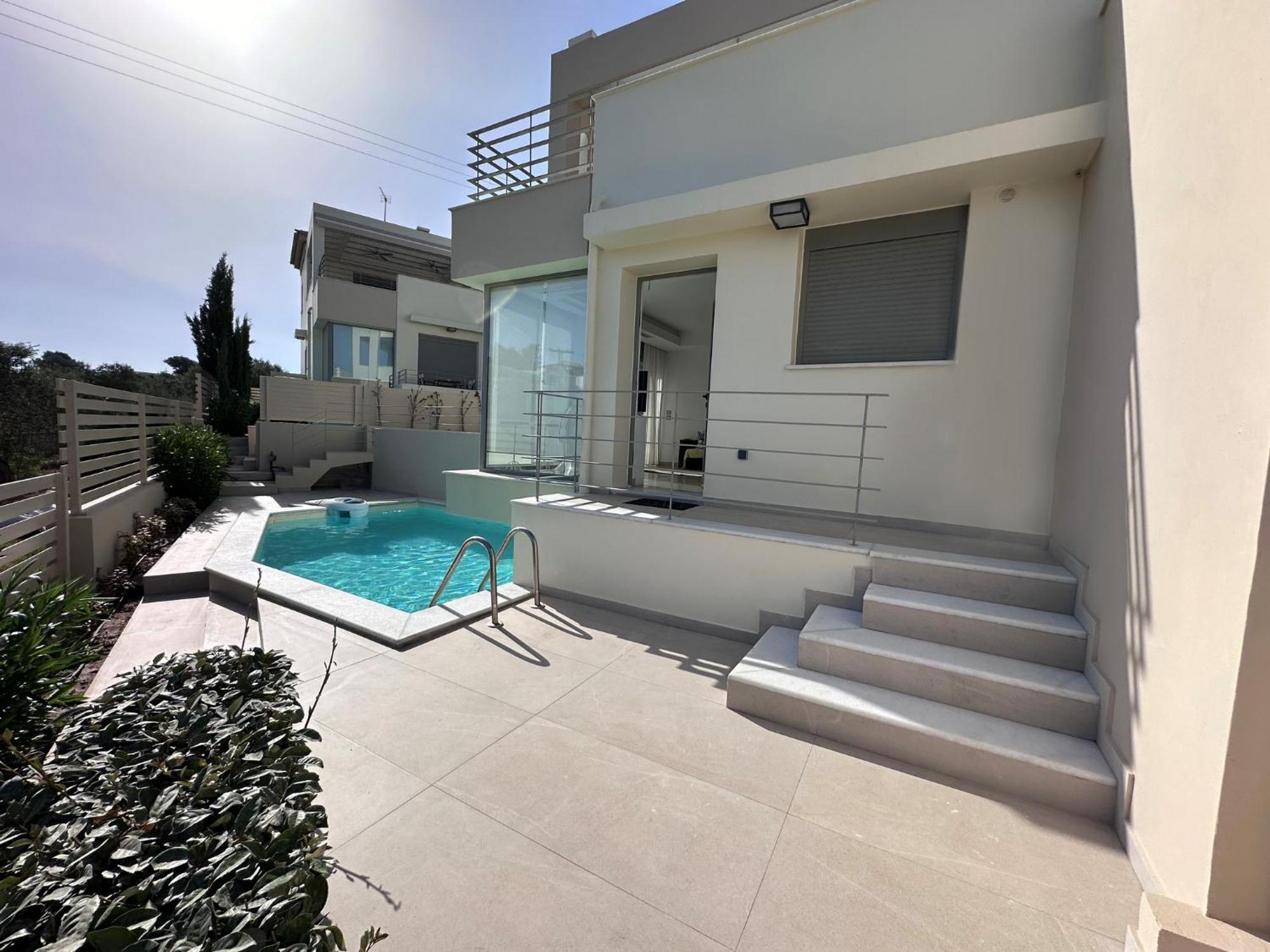 Luxury Houses With Private Pools In Porto Heli By Goutos Properties Luaran gambar
